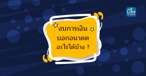 งบการเงินบอกอะไร